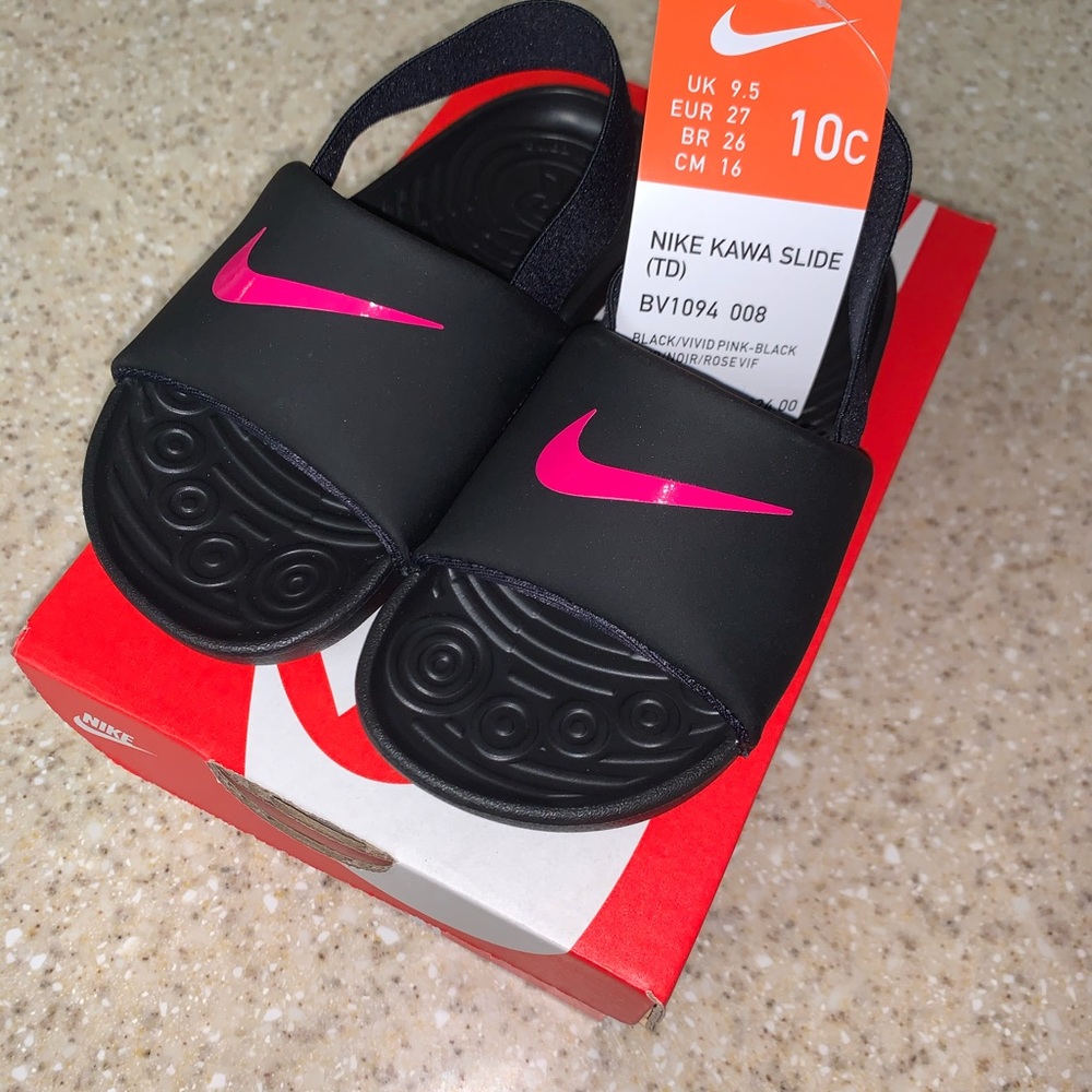 Toddler Girl Nike Slides